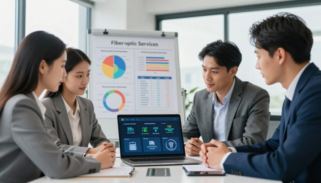 comparador fibra empresas