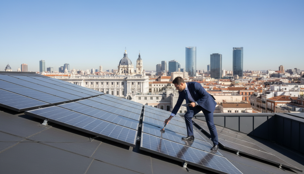 empresa placas solares Madrid
