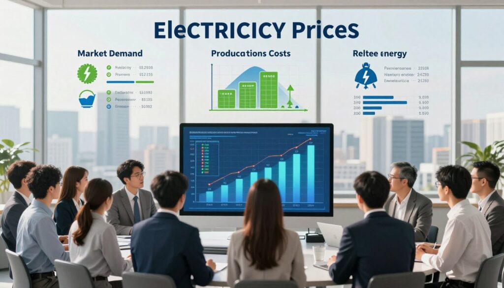 factores que influyen en el precio de la electricidad