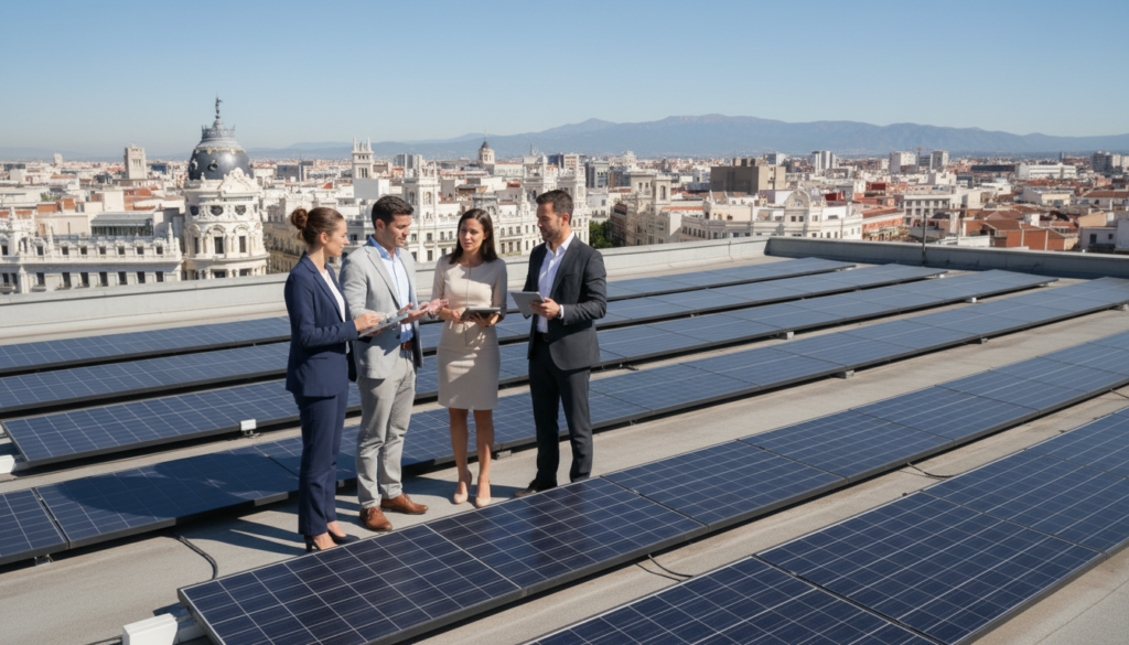 paneles solares Madrid